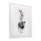 Stupell Industries Farm Animal Family Framed Print Under Glass, design by Jean Plout